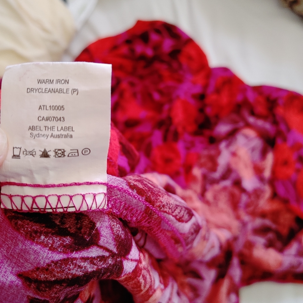 SOLD Abel the Label floral maxi dress size XS - Picture 11 of 13